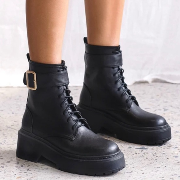 Billini Shoes - Billini Xanti Lace-Up Bootie